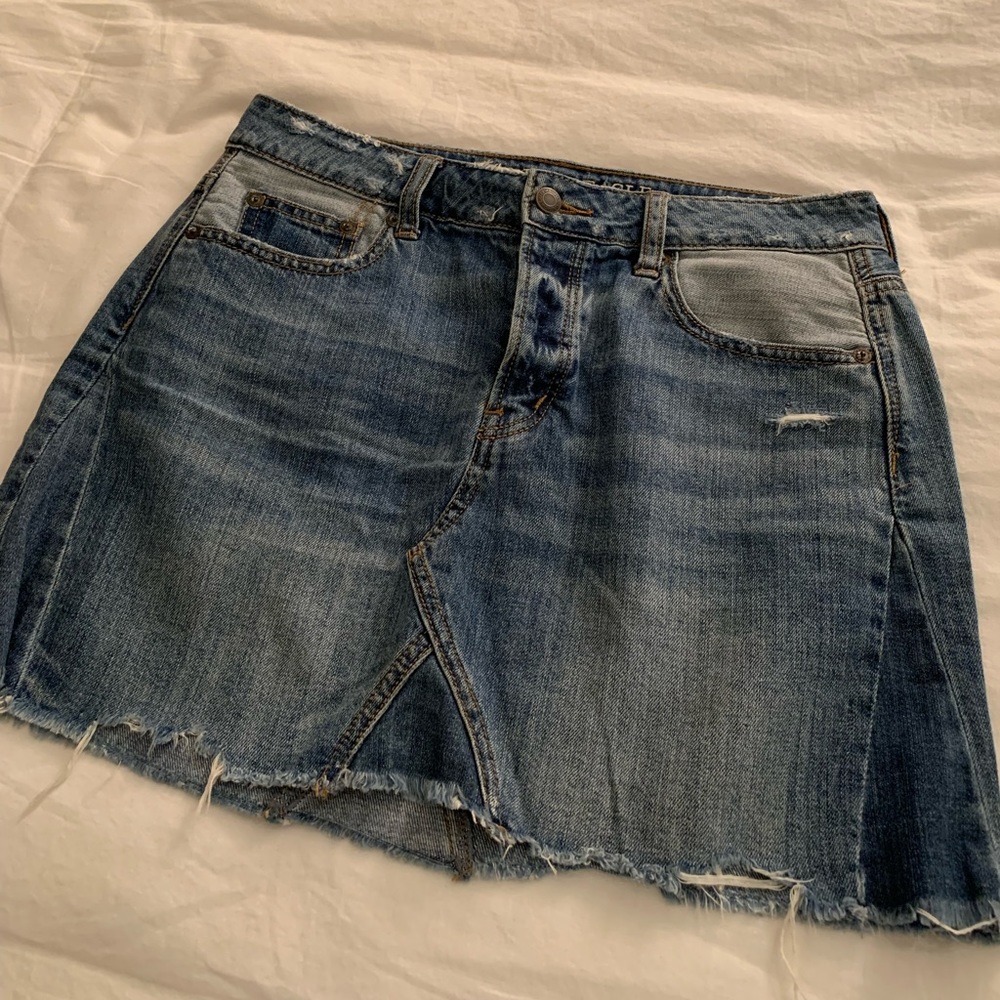 AE Denim Mini Skirt